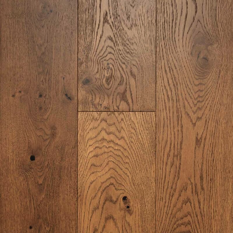 Barcelona Northernst Flooring European Oak  Wirebrushed  Engineered Hardwood Top Layer 1.5 MM 7 1/2 